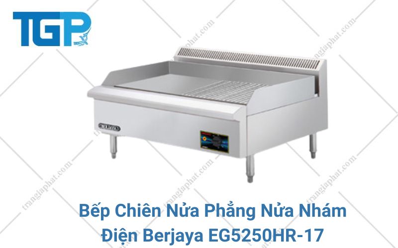 Bếp Chiên Nửa Phẳng Nửa Nhám Điện Berjaya EG5250HR-17