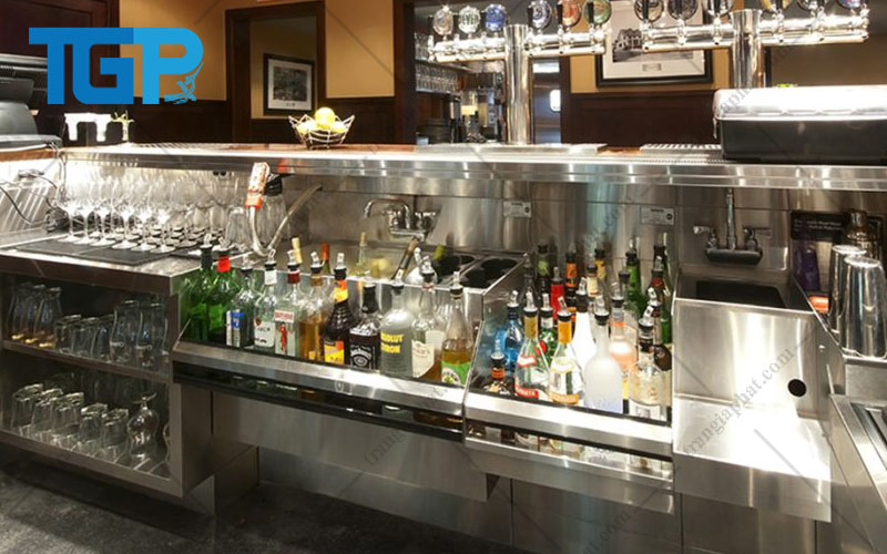 Vận hành quầy bar cần trang bị đủ thiết bị phục vụ chuyên nghiệp