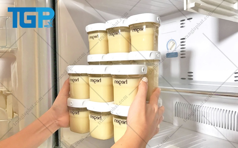 Thời gian trữ sữa của tủ đông đứng rất lâu